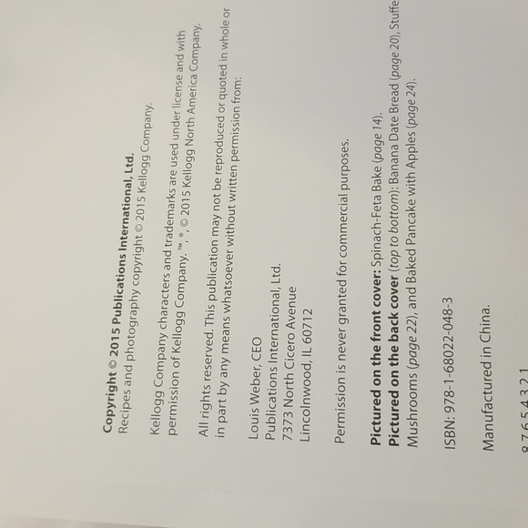 📚 Two Kellogg's Cereal Recipe Cookbooks 📚 - Picture 9 of 10